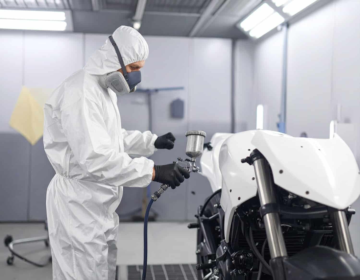 Profesjonell lakkering av motorsykkel i Tromsø med miljøvennlig fokus